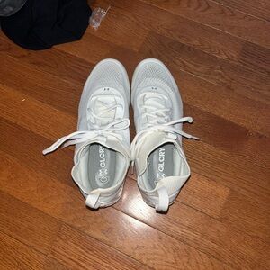 Under Armour Girls White Lacrosse Cleat